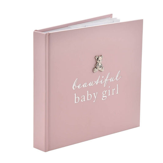 Baby Girl Photo Album - Beautiful Baby Girl - Pink