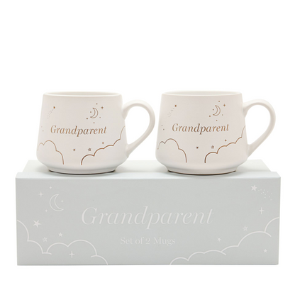 Bambino Set of 2 Mugs - New Grandparents