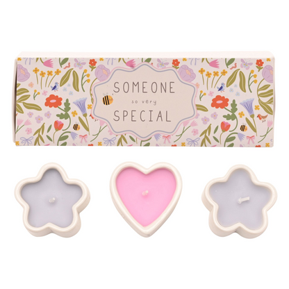 Love Life Set Of 3 Mini Candles - Someone Special