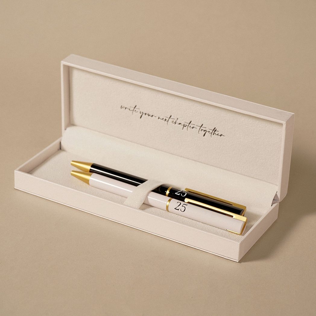Amore Set of 2 Pens - 25 Years Together