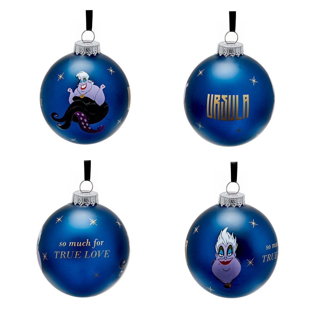 Disney Set of 7 Baubles - Villains