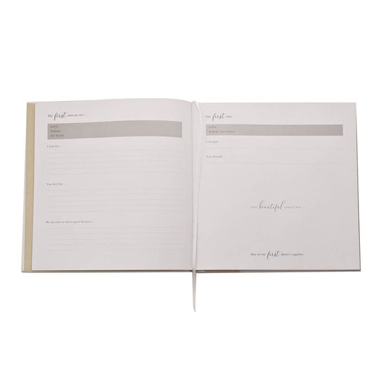 Wedding Memory Book - White