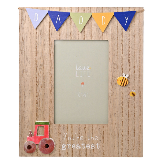 Dad Photo Frame Gift 4" x 6"