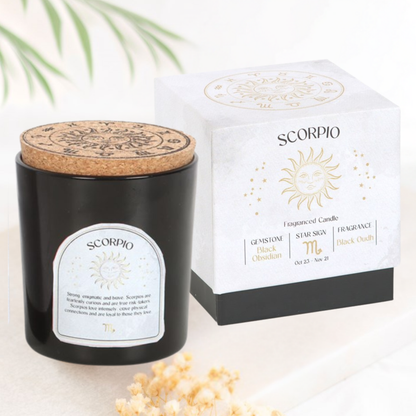 Zodiac Crystal Candles