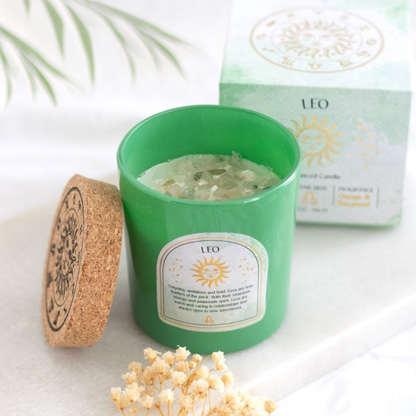 Zodiac Crystal Candles