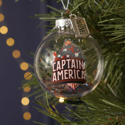 Marvel The Avengers Set of 7 Filled Christmas Baubles