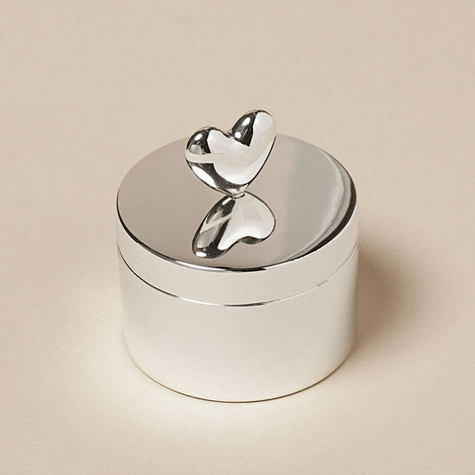 Wedding Silver Plated Ring Box