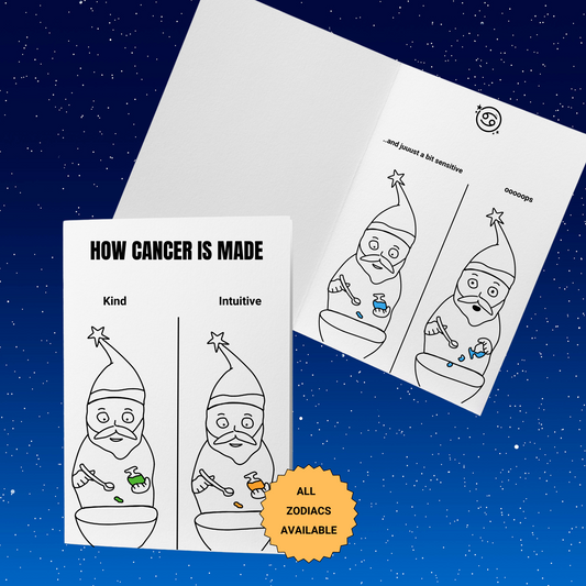 Cancer Zodiac Card
