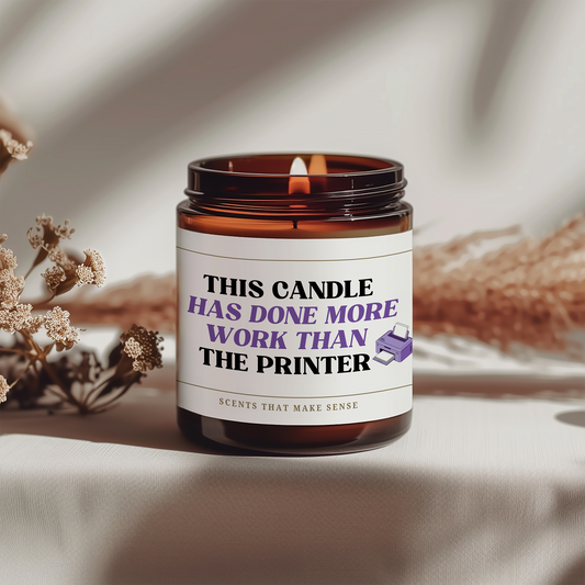 Funny Office Candle