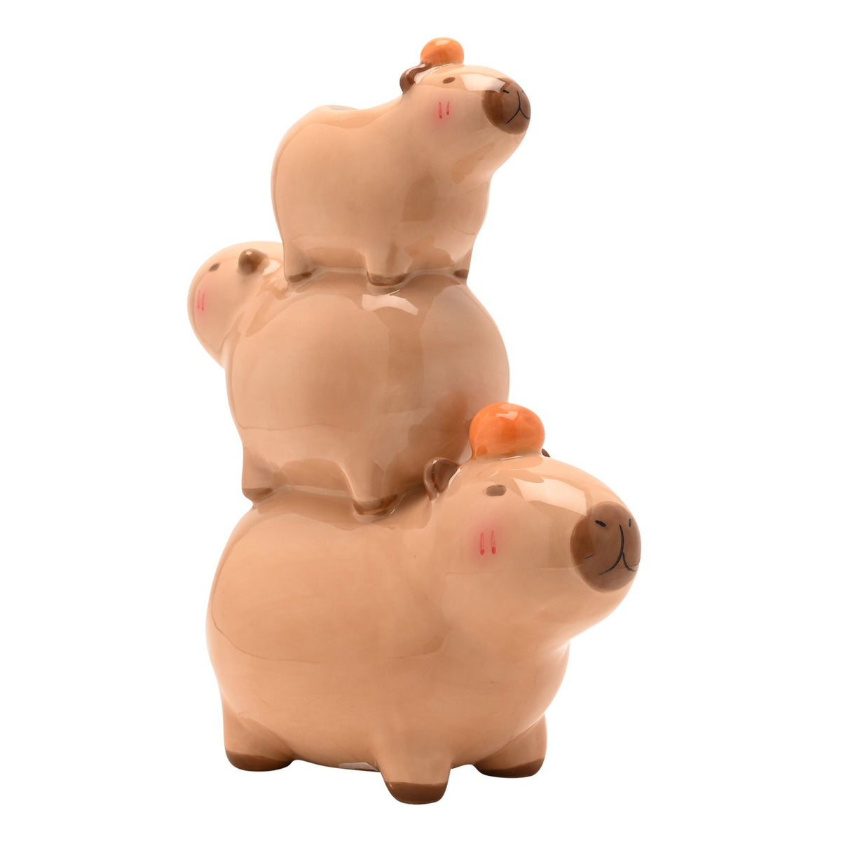 Capybara Stack Flower Vase