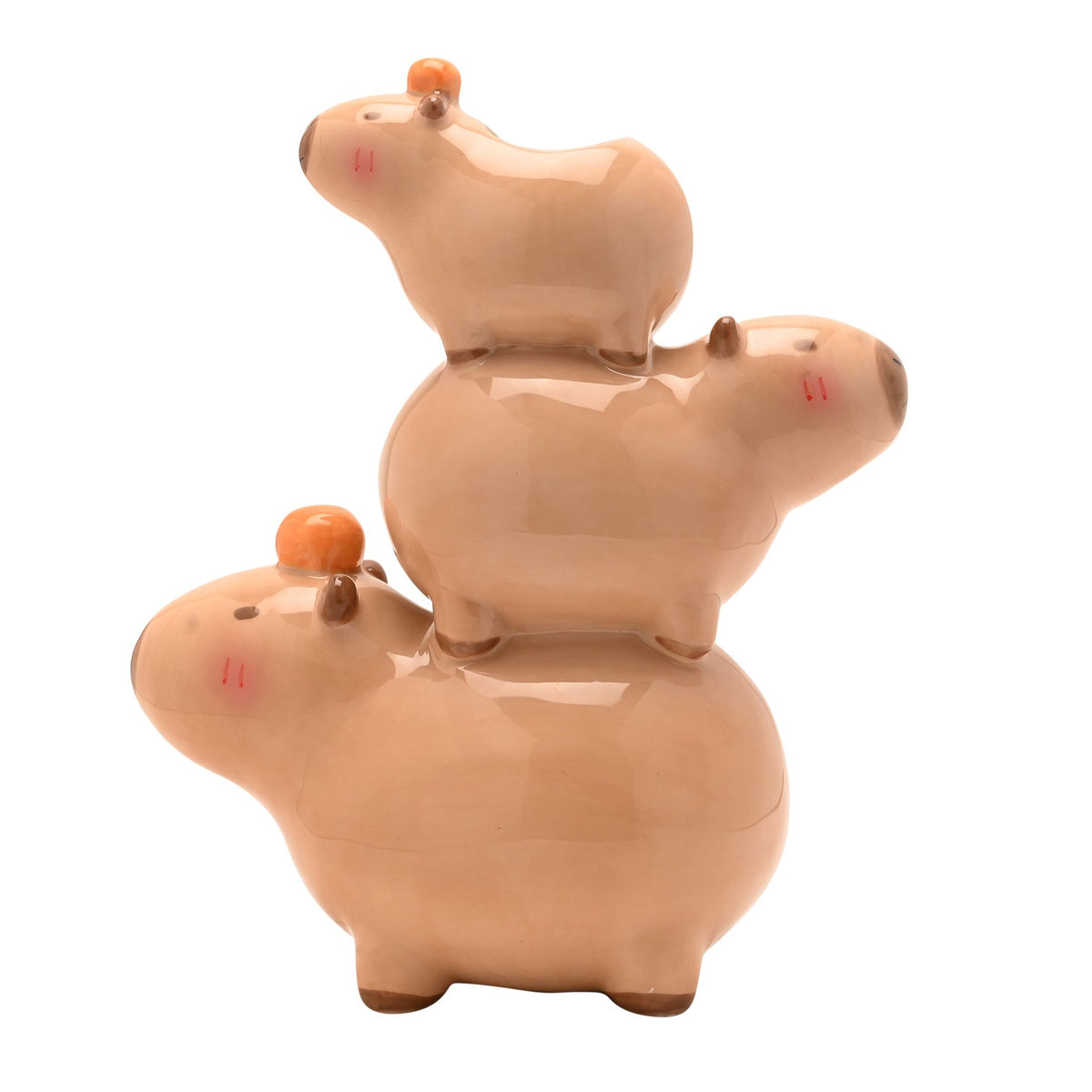 Capybara Stack Flower Vase
