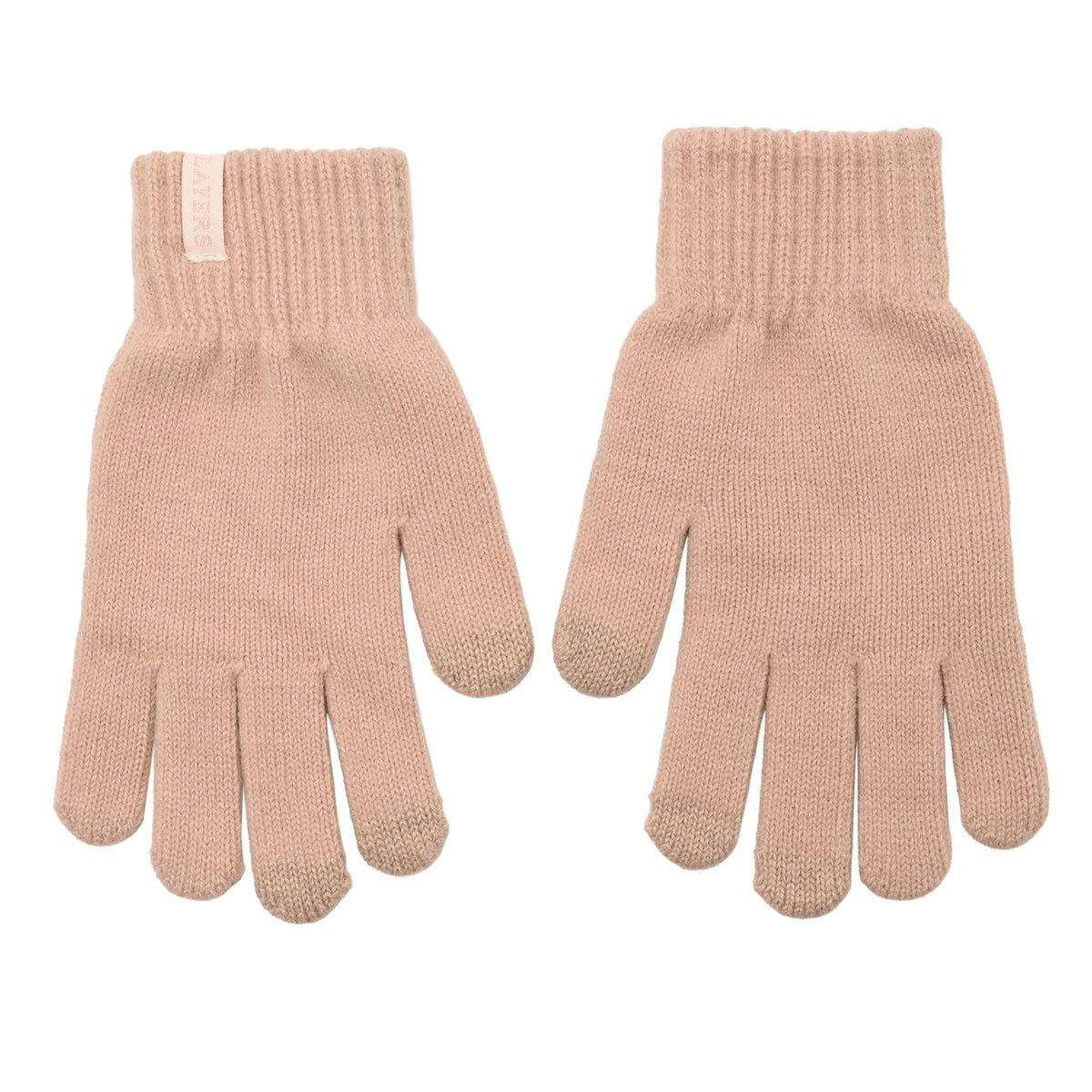 Cosy Knit Hat Glove & Scarf Gift Set - Nude