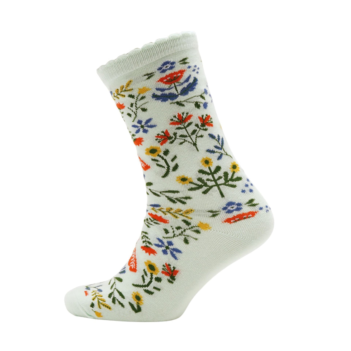 Set of 2 Floral Ladies Sock Pairs