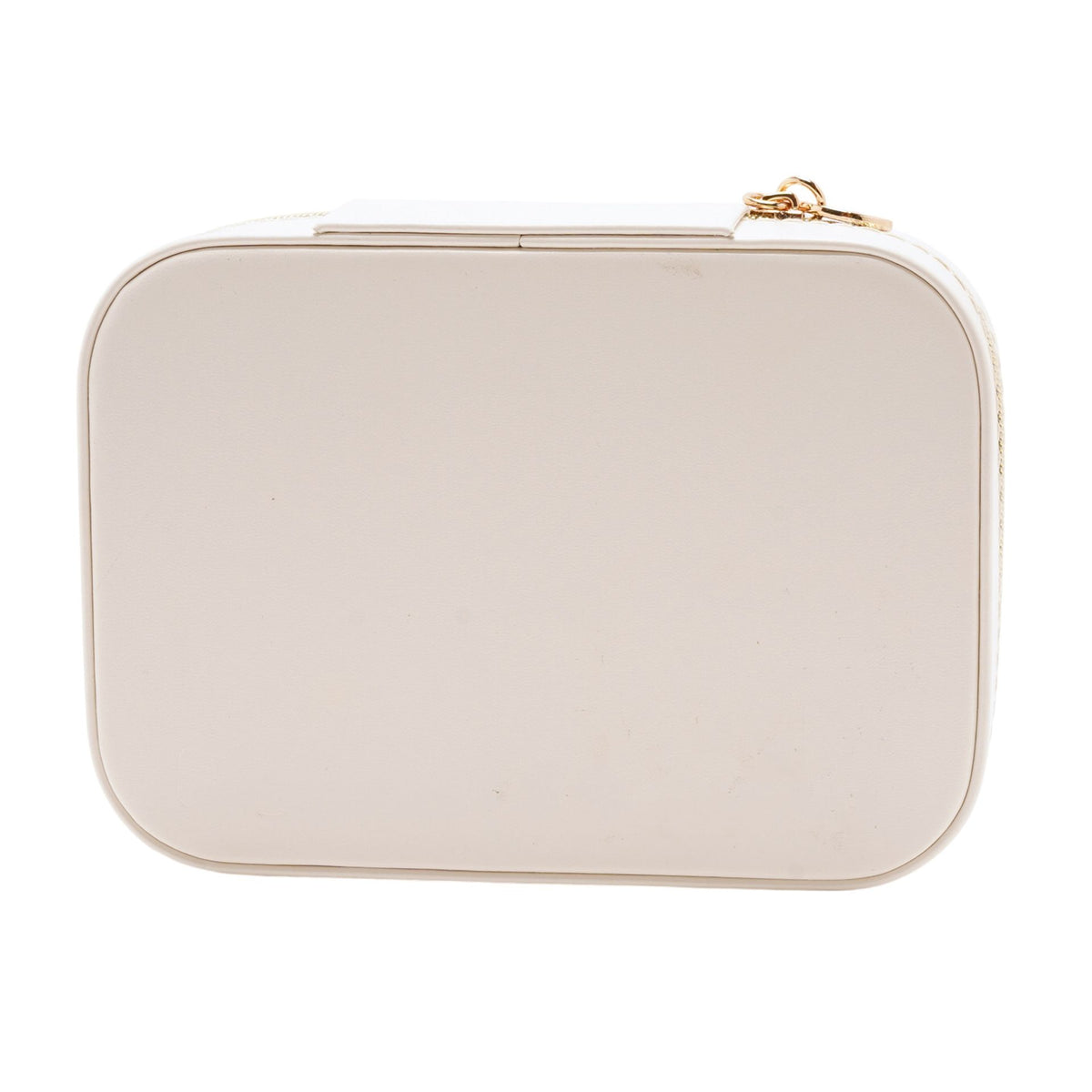 White & Blue Floral Jewellery Box