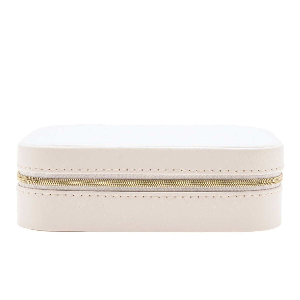 White & Blue Floral Jewellery Box