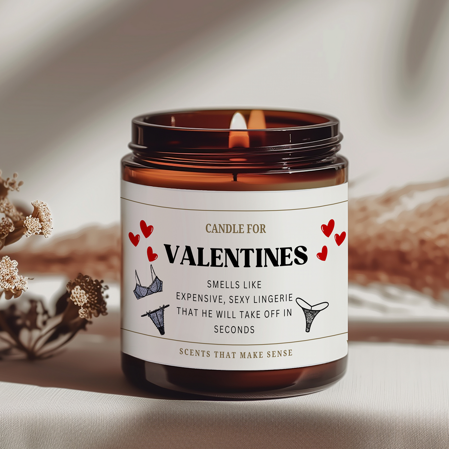 Valentines Candle