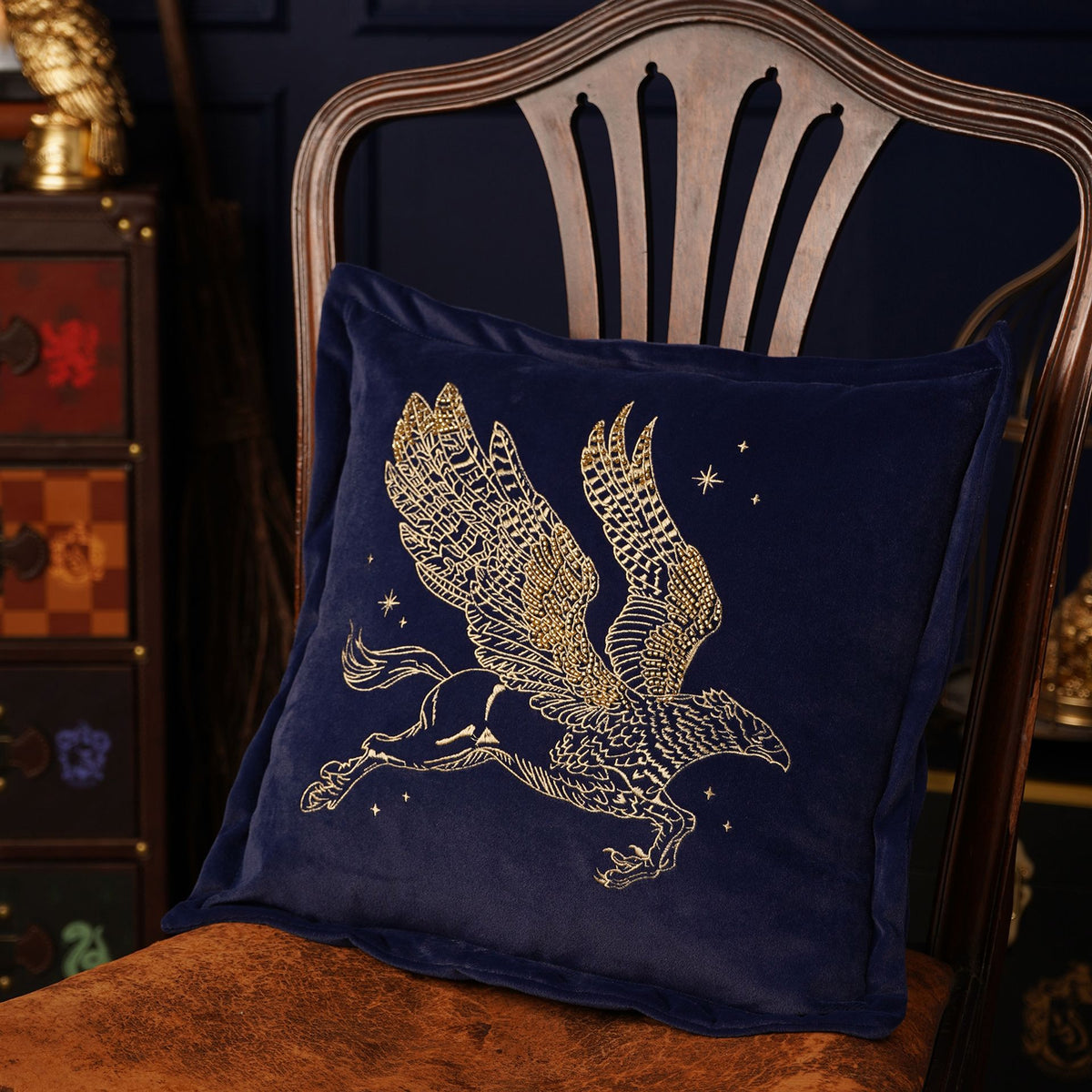 Harry Potter Velvet Cushion 43cm - Buckbeak