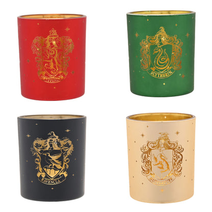 Set of 4 Harry Potter Tealight Holders - Houses