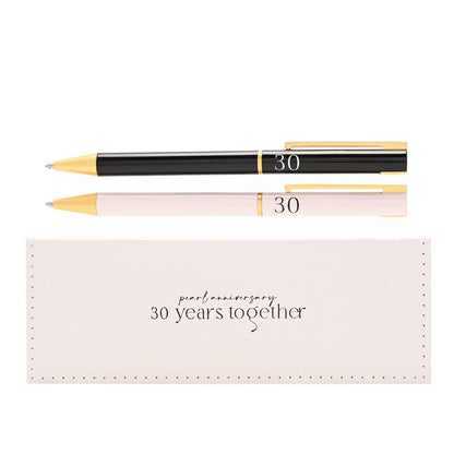 Amore Set of 2 Pens - 30 Years Together