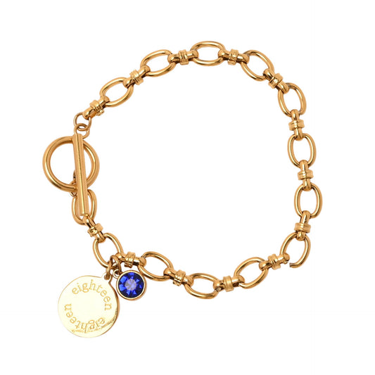 18th Birthday Gift For Her Milestone Bracelet