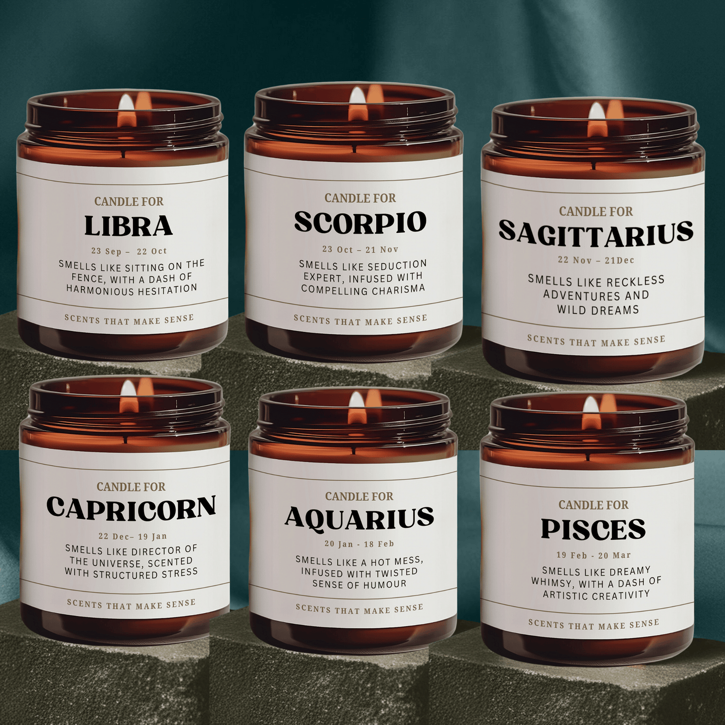 Zodiac Candles