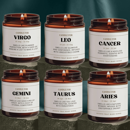 Zodiac Candles