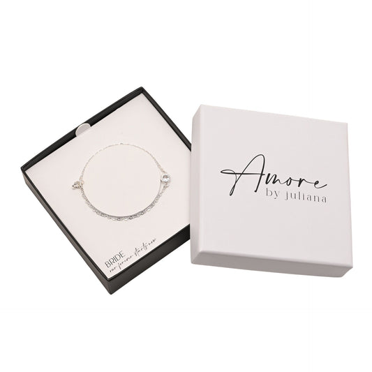 Bride Gift - Silver Plated Bracelet