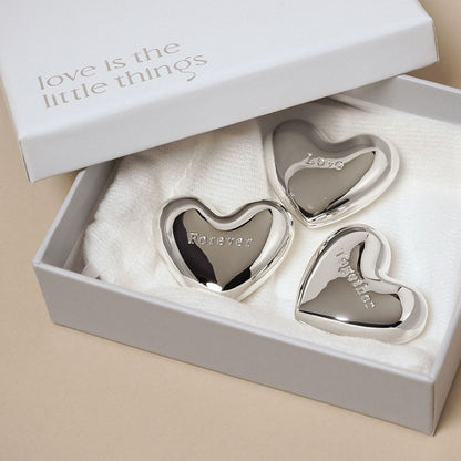 Amore Silverplated Charms - Love