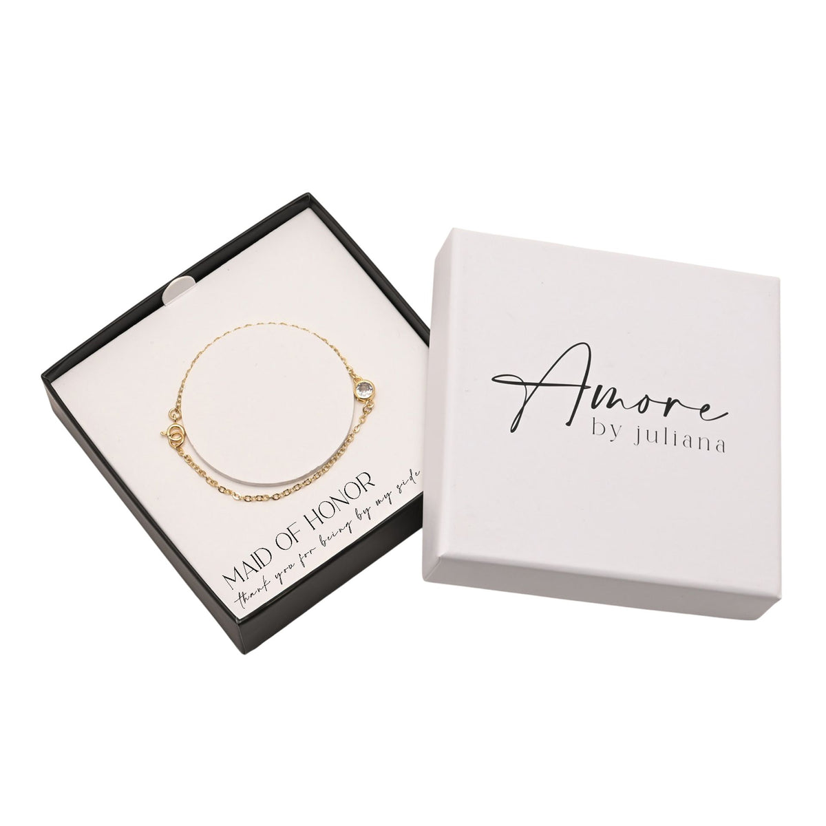 Amore Gold Plated Bracelet - Maid Of Honour