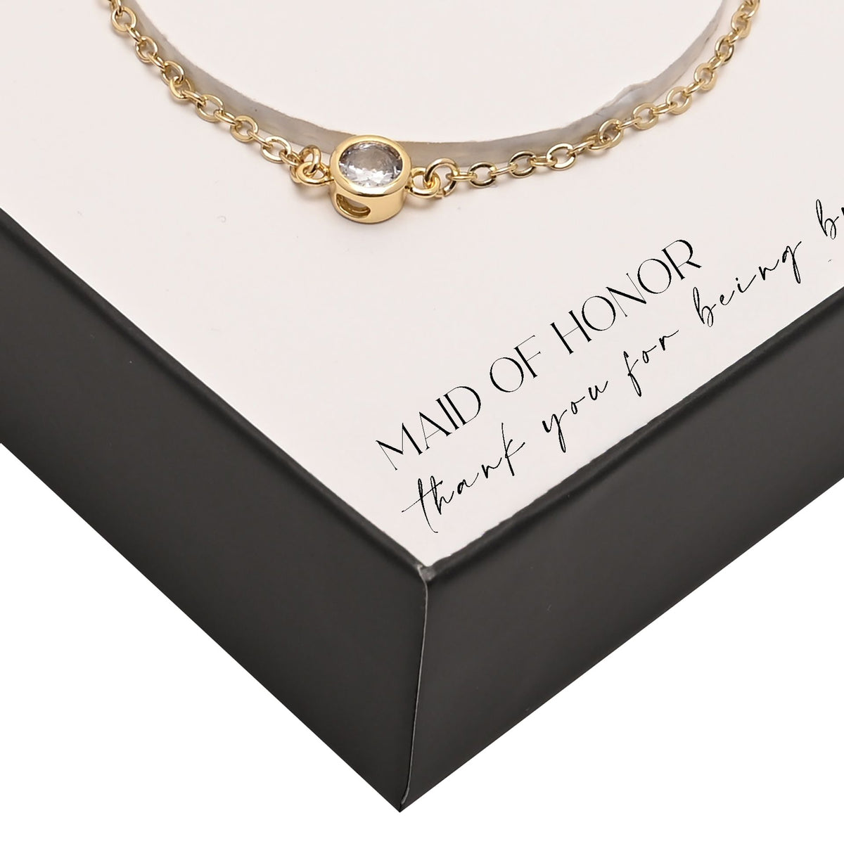 Amore Gold Plated Bracelet - Maid Of Honour