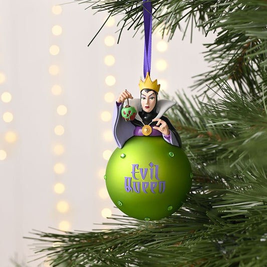 Disney Evil Queen On A Glass Bauble