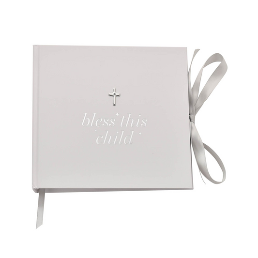Christening Photo Album "Bless This Child"