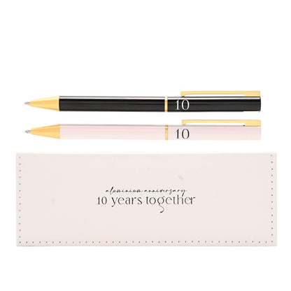 Amore Set of 2 Pens - 10 Years Together