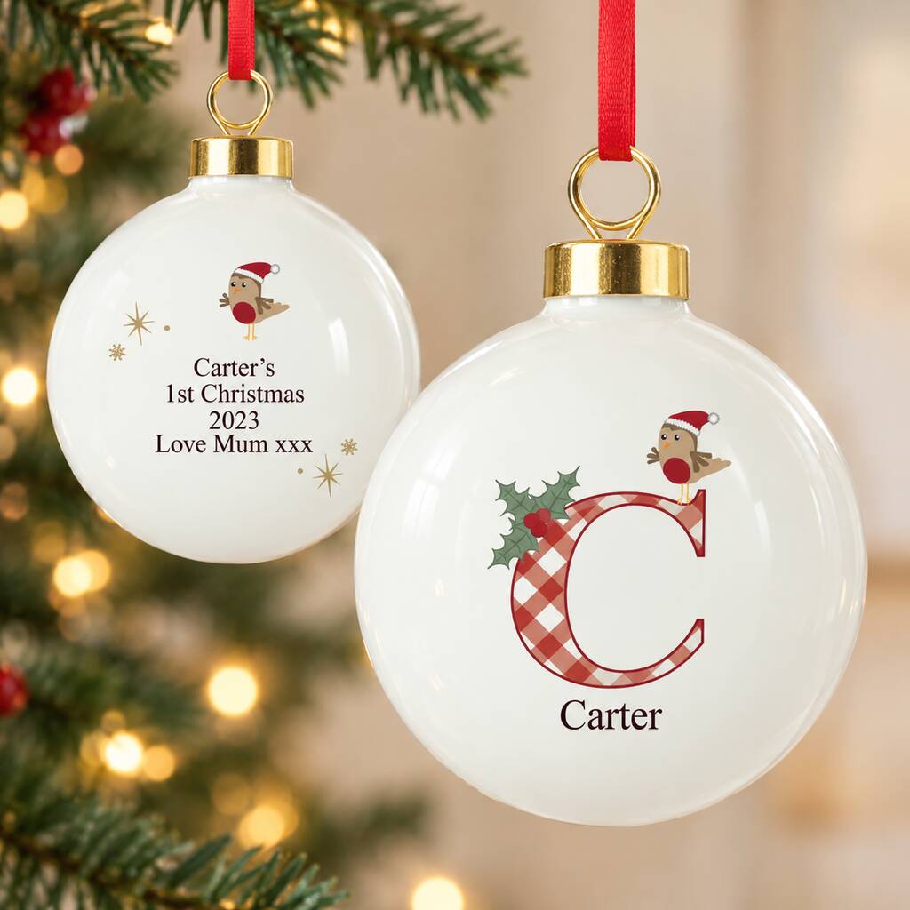 Baby's First Christmas Bauble Gift For Children