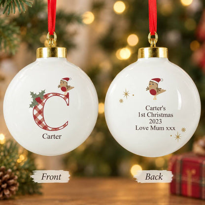Baby's First Christmas Bauble Gift For Children