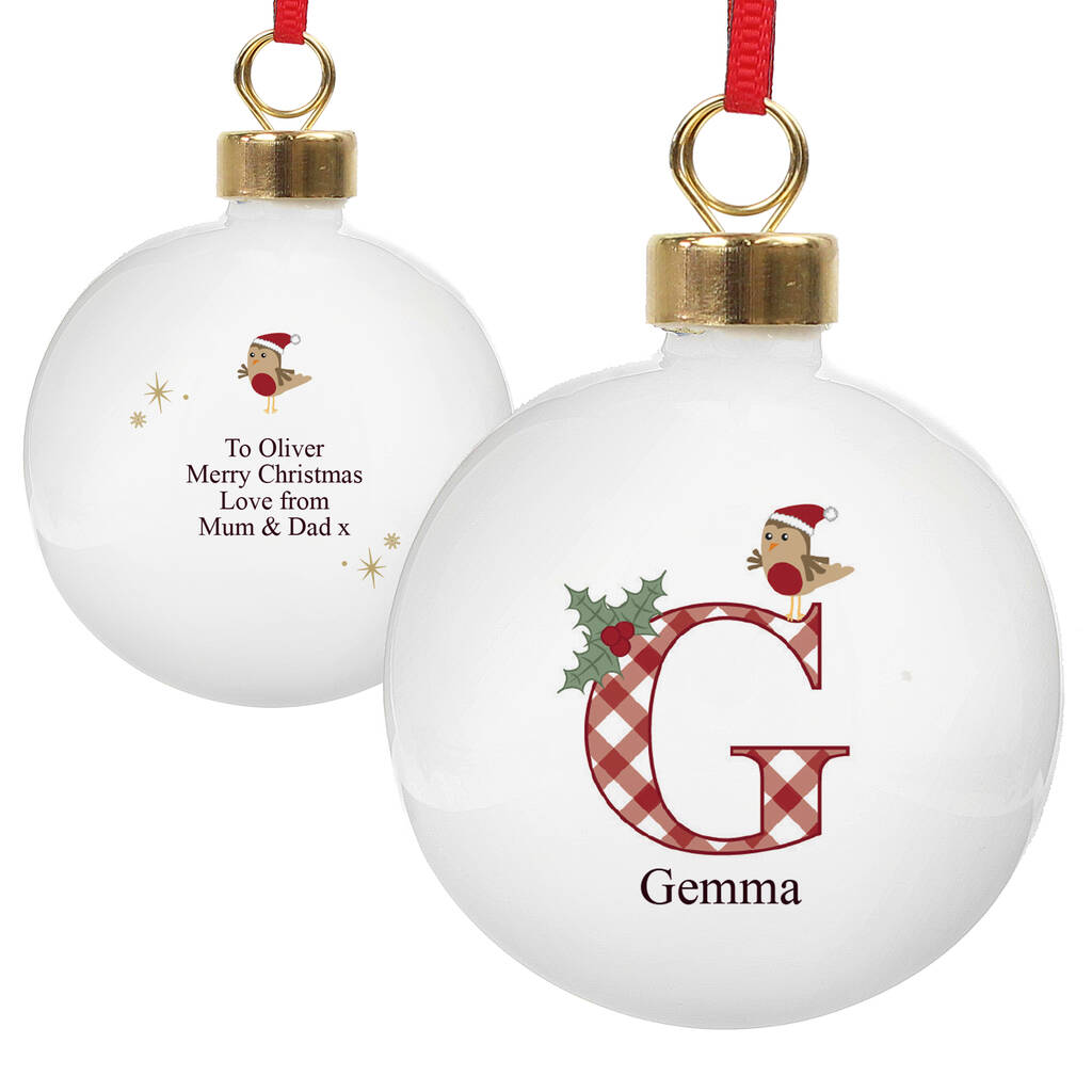 Baby's First Christmas Bauble Gift For Children