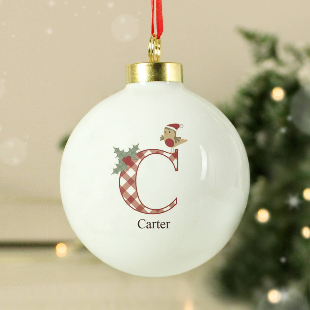 Baby's First Christmas Bauble Gift For Children