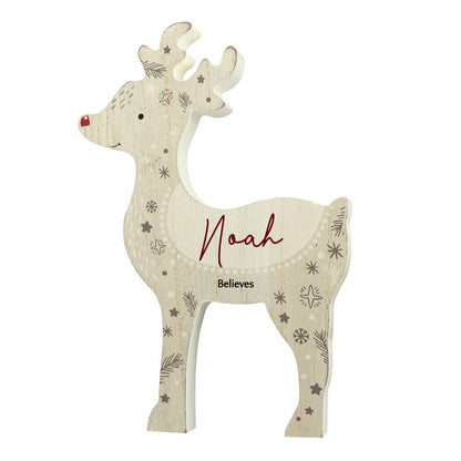 Baby's First Christmas Gift Personalised Reindeer Decoration
