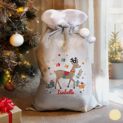 Baby's First Christmas Sack Reindeer Xmas Gift For Children