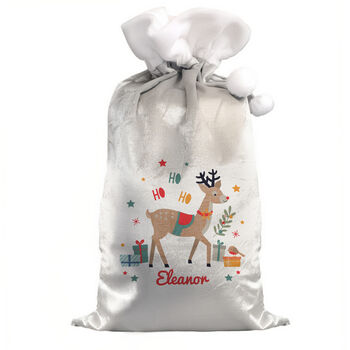 Baby's First Christmas Sack Reindeer Xmas Gift For Children