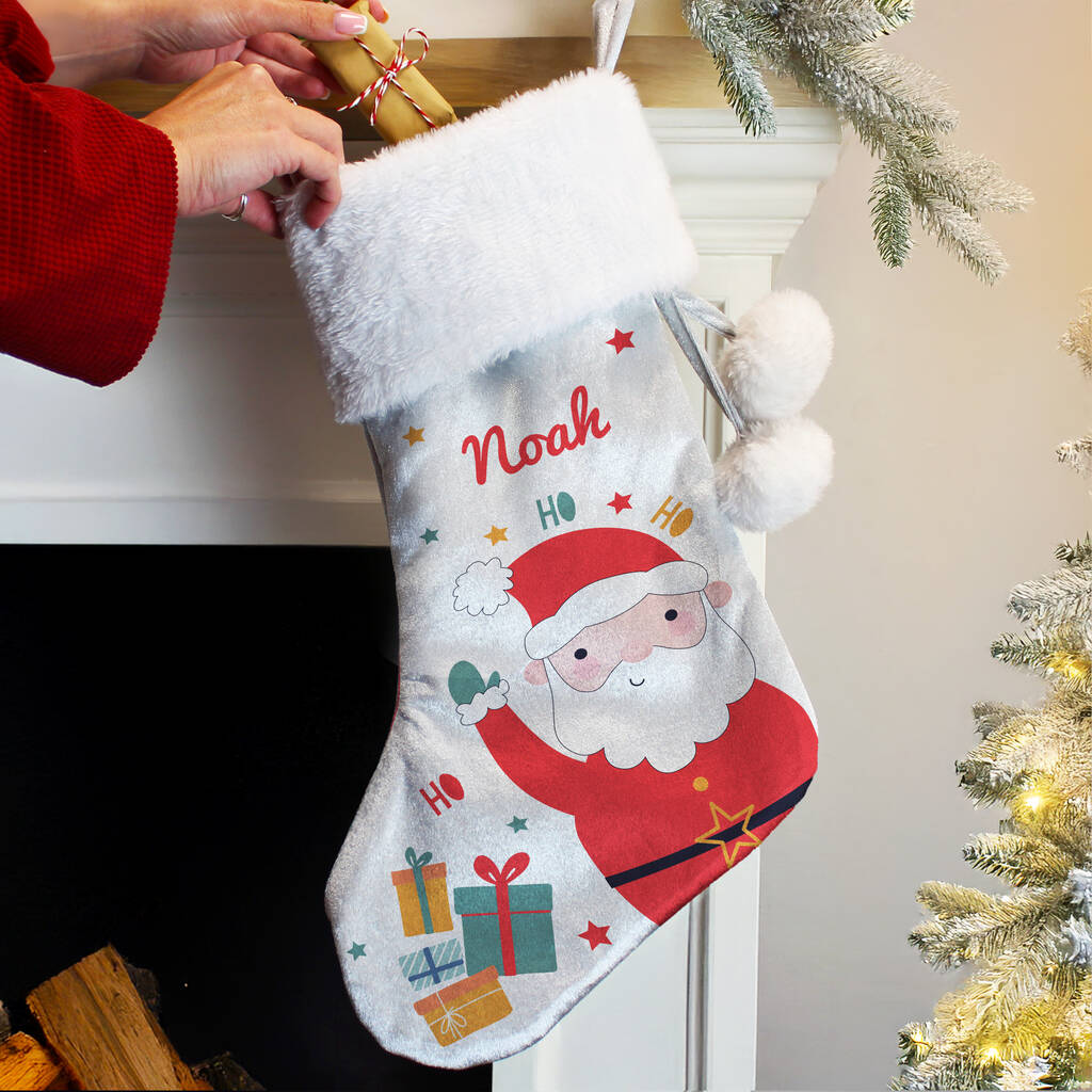 Baby's First Christmas Stocking Children Xmas Gifts