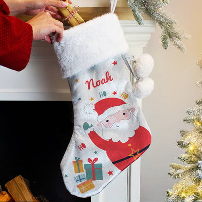 Baby's First Christmas Stocking Children Xmas Gifts