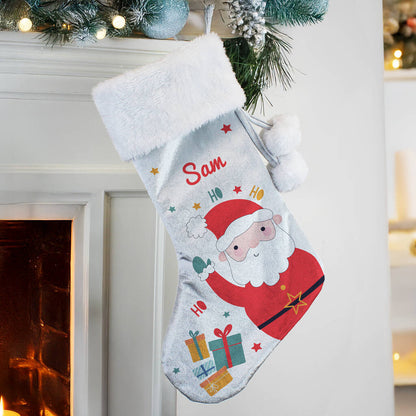 Baby's First Christmas Stocking Children Xmas Gifts