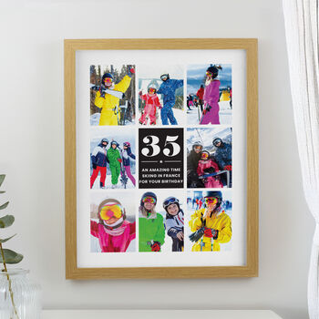 Birthday Gifts 40th 50th 60th 70th Milestone Photo Collage Frame
