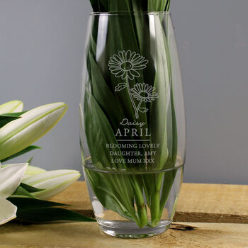 Birthday Gifts For Her Birth Month Flowers Vase
