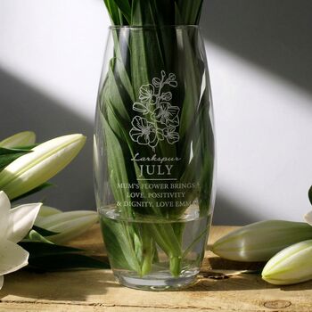 Birthday Gifts For Her Birth Month Flowers Vase