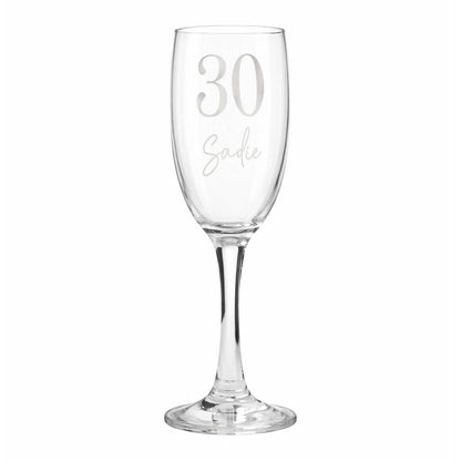 Birthday Gifts For Her Champagne Flute Glass