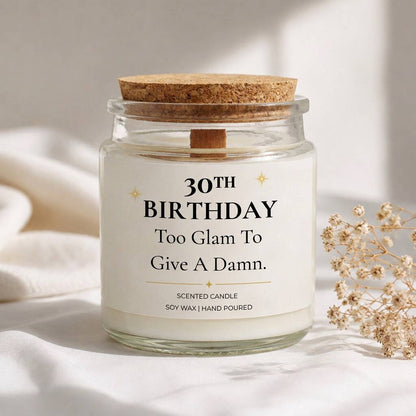Birthday Gifts For Her Personalised Scented Candle
