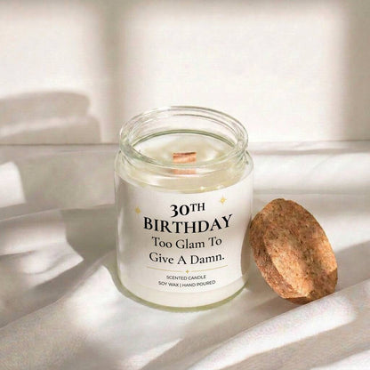 Birthday Gifts For Her Personalised Scented Candle