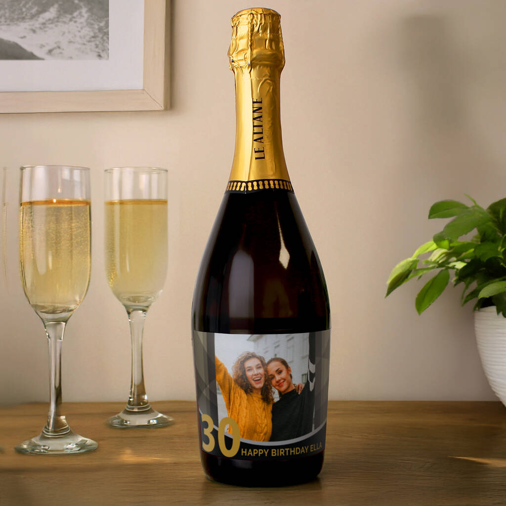 Birthday Gifts Personalised Prosecco